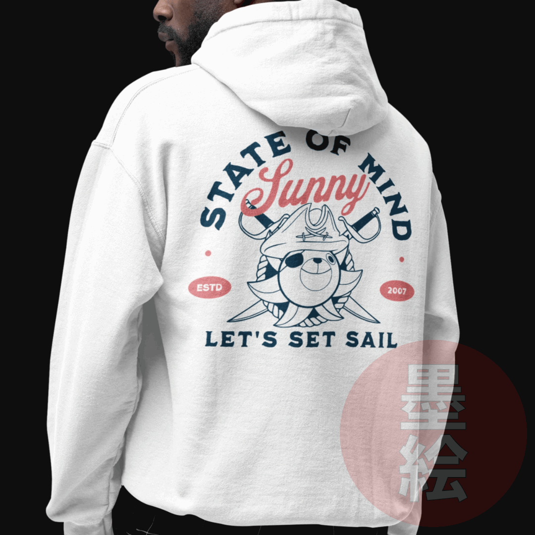 Thousand Sunny State of Mind Hoodie | Anime Inspired Streetwear Hoodie Sumie Streetwear