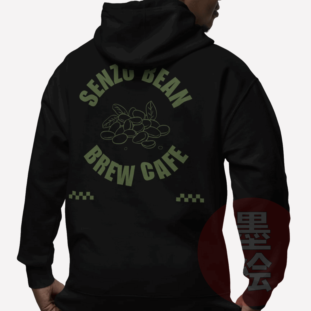 Senzu Bean Cafe Hoodie | Anime Inspired Streetwear Hoodie Sumie Streetwear