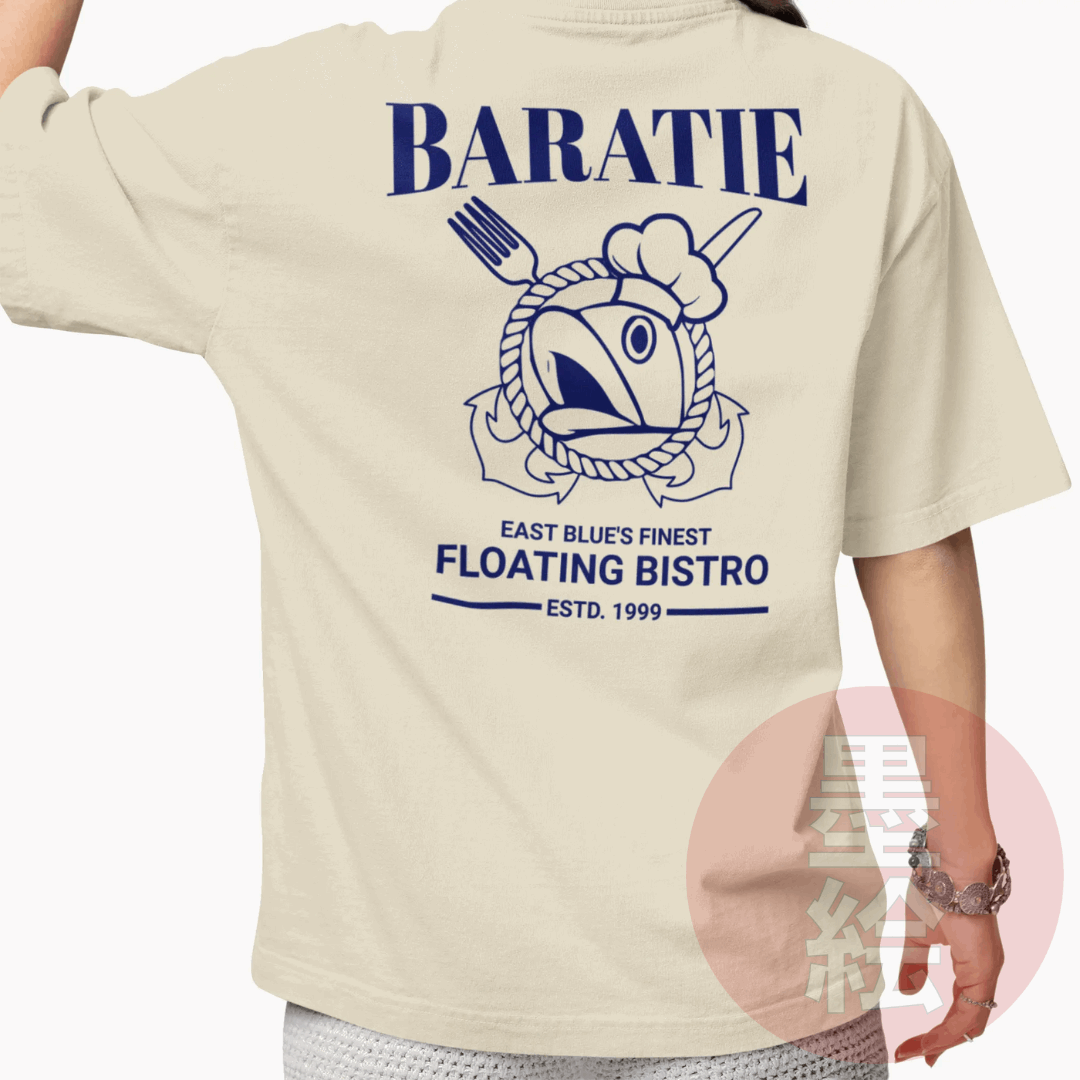 Baratie Restaurant T-Shirt | One Piece Anime Inspired Streetwear T-Shirt