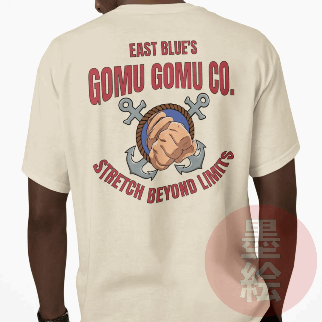 Gomu Gomu Co. T-Shirt | One Piece Anime Inspired Streetwear T-Shirt