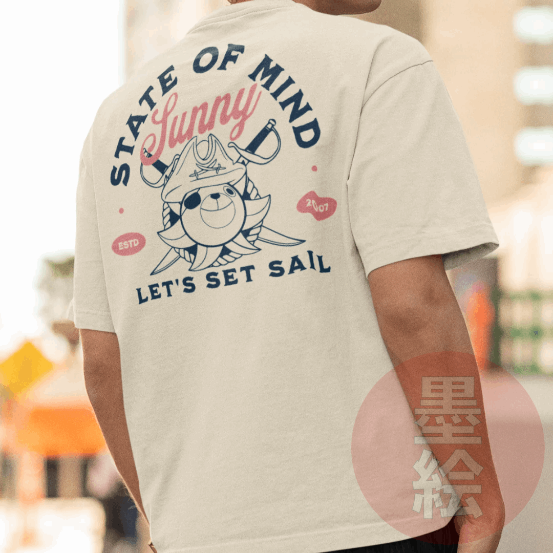 Thousand Sunny State of Mind T-Shirt | One Piece Anime Inspired Streetwear T-Shirt