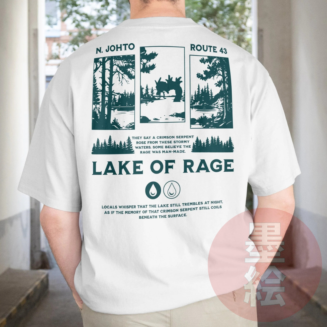 Lake of Rage T-Shirt | Anime Streetwear T-Shirt Sumie Streetwear
