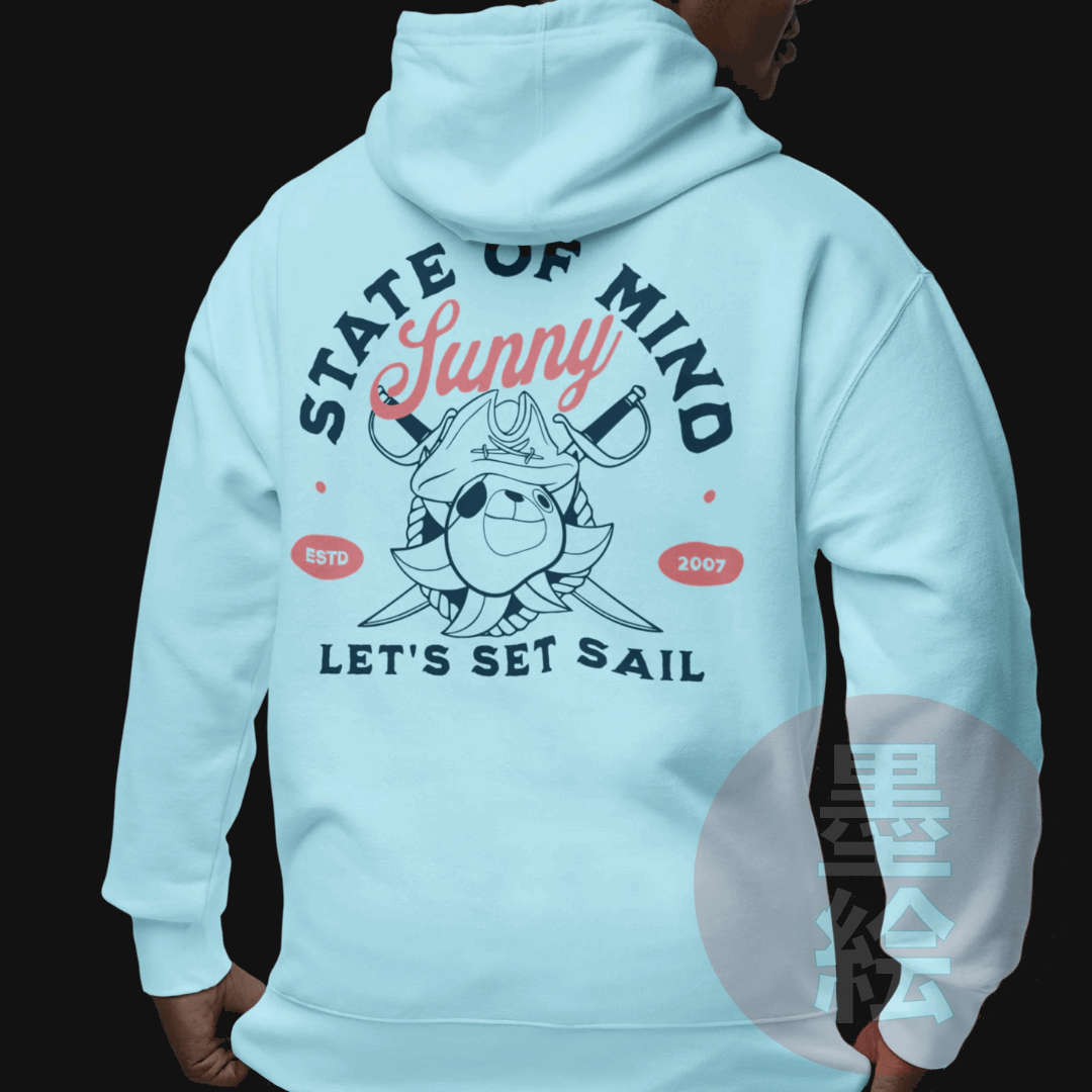 Thousand Sunny State of Mind Hoodie | Anime Inspired Streetwear Hoodie Sumie Streetwear