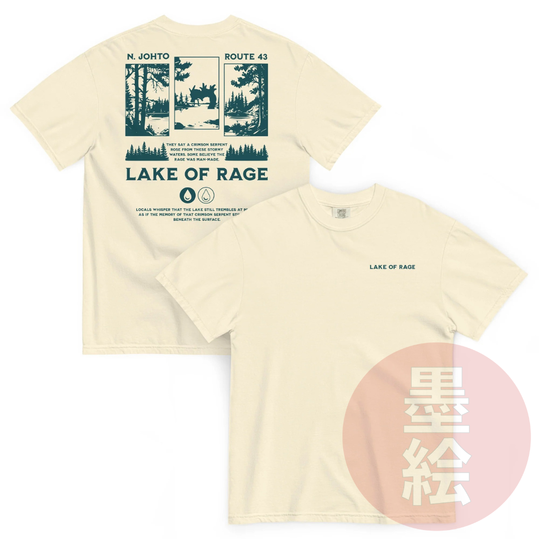 Lake of Rage T-Shirt | Anime Streetwear T-Shirt Sumie Streetwear