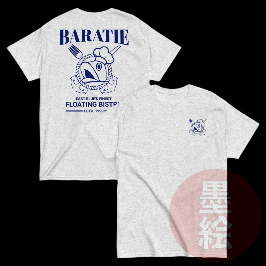 Baratie Restaurant T-Shirt | One Piece Anime Inspired Streetwear T-Shirt