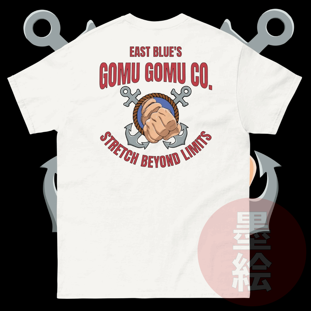 Gomu Gomu Co. T-Shirt | One Piece Anime Inspired Streetwear T-Shirt