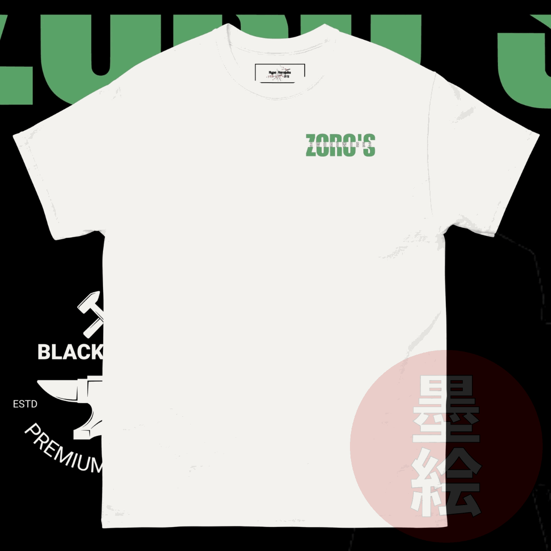 Zoro's Grandline Sword Works | One Piece Anime Inspired Streetwear T-Shirt