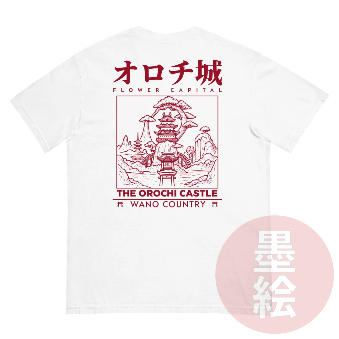 Wano Country T-Shirt | One Piece Inspired Anime Streetwear T-Shirt Sumie Streetwear