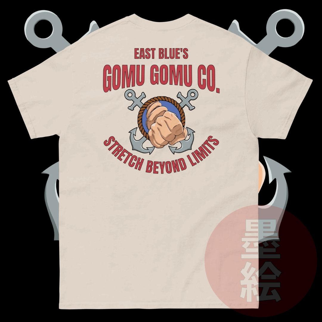 Gomu Gomu Co. T-Shirt | One Piece Anime Inspired Streetwear T-Shirt