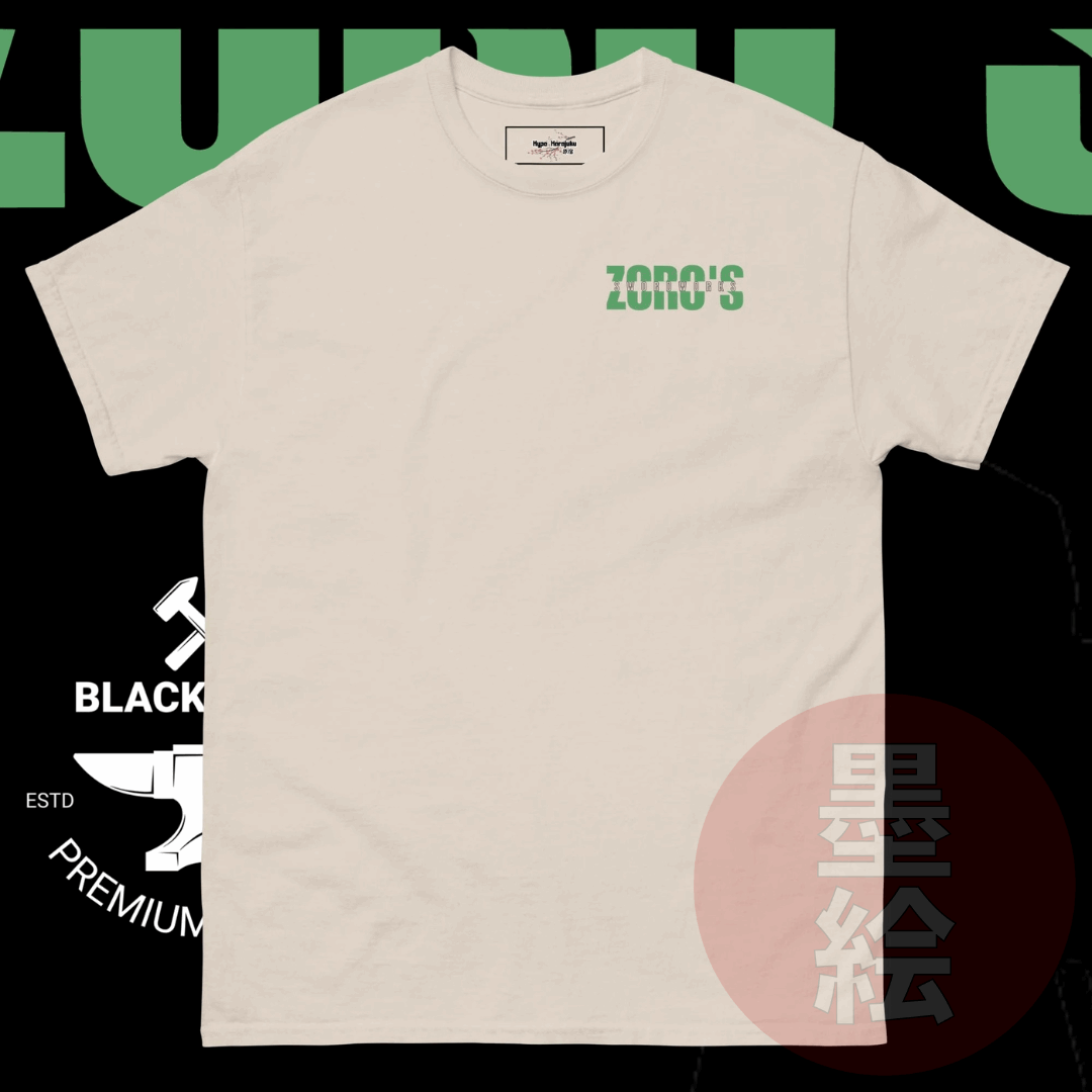 Zoro's Grandline Sword Works | One Piece Anime Inspired Streetwear T-Shirt