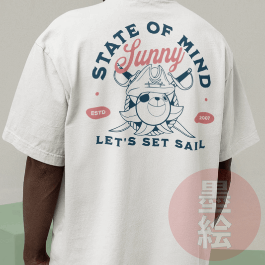 Thousand Sunny State of Mind T-Shirt | One Piece Anime Inspired Streetwear T-Shirt