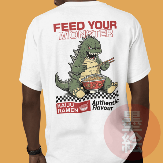 Anime Kaiju Ramen T-Shirt – Japanese Streetwear Tee