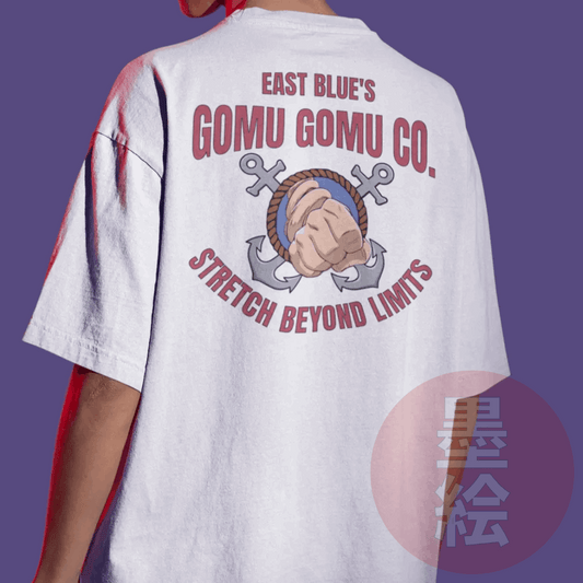 Gomu Gomu Co. T-Shirt | One Piece Anime Inspired Streetwear T-Shirt