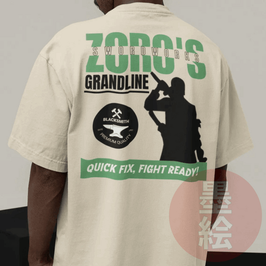 Zoro's Grandline Sword Works | One Piece Anime Inspired Streetwear T-Shirt