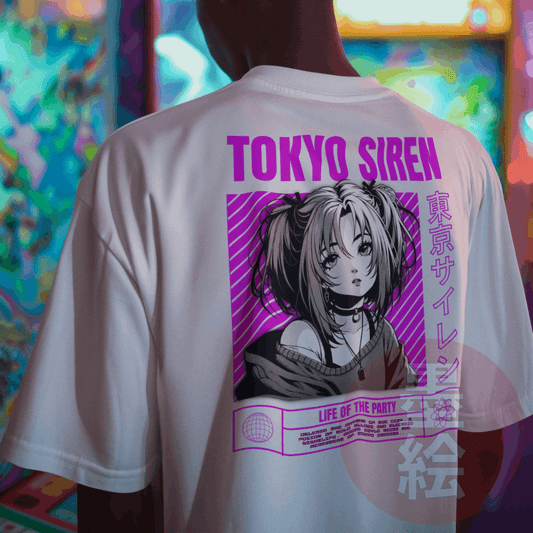 Tokyo Siren Anime Girl T-Shirt