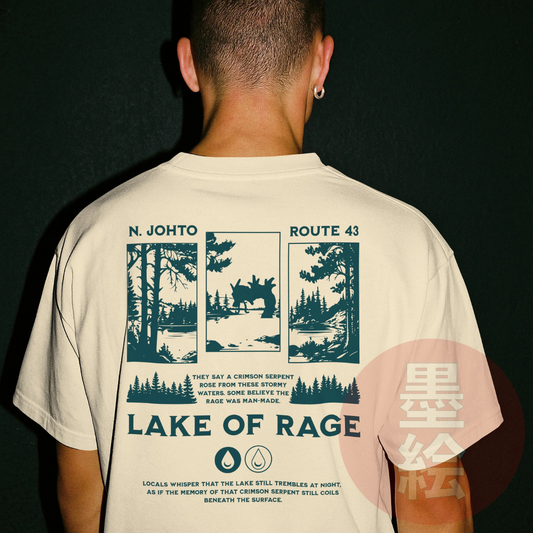 Lake of Rage T-Shirt | Anime Streetwear T-Shirt Sumie Streetwear