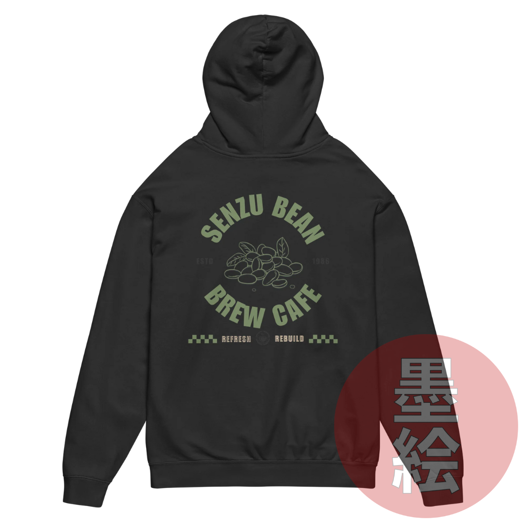 Senzu Bean Cafe Hoodie | Anime Inspired Streetwear Hoodie