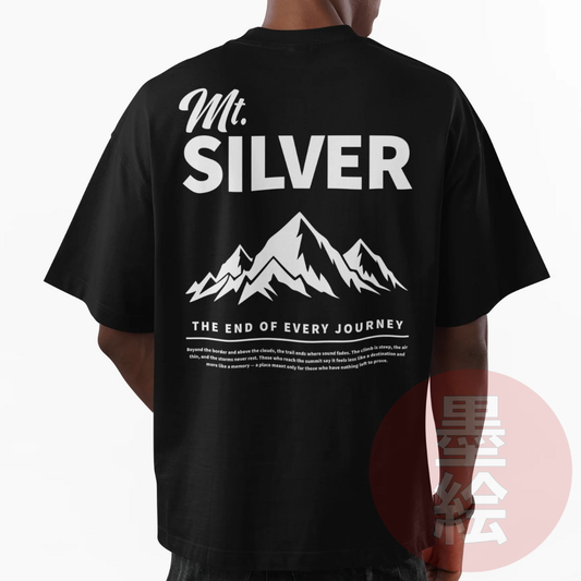 Mt. Silver T-Shirt | Anime Streetwear T-Shirt Sumie Streetwear