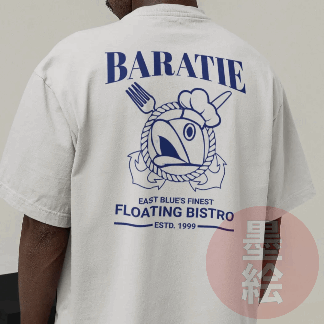 Baratie Restaurant T-Shirt | One Piece Anime Inspired Streetwear T-Shirt