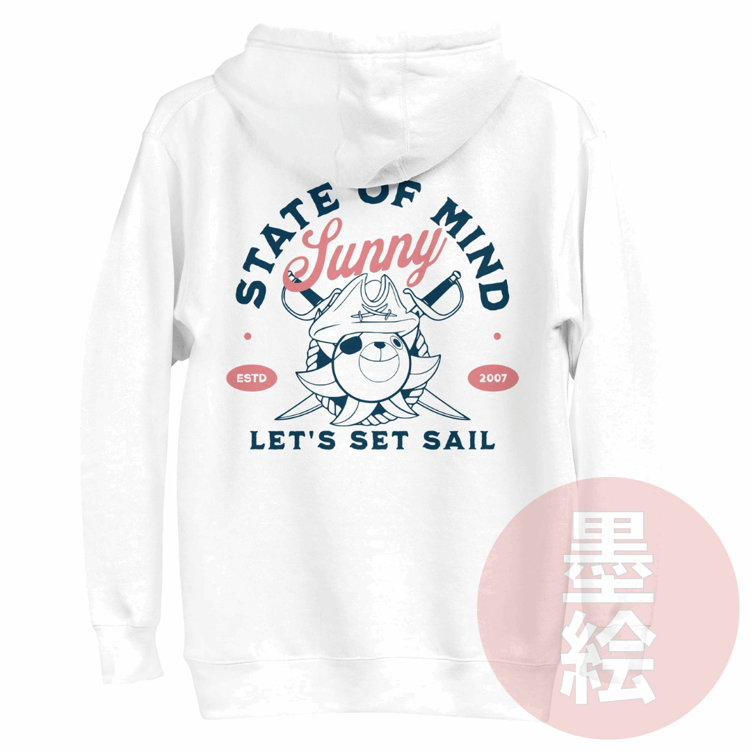 Thousand Sunny State of Mind Hoodie | Anime Inspired Streetwear Hoodie Sumie Streetwear