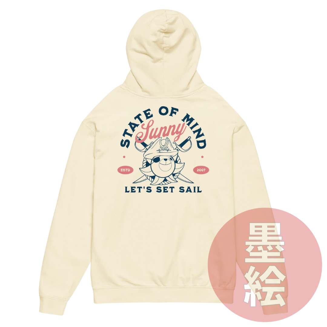 Thousand Sunny State of Mind Hoodie | Anime Inspired Streetwear Hoodie
