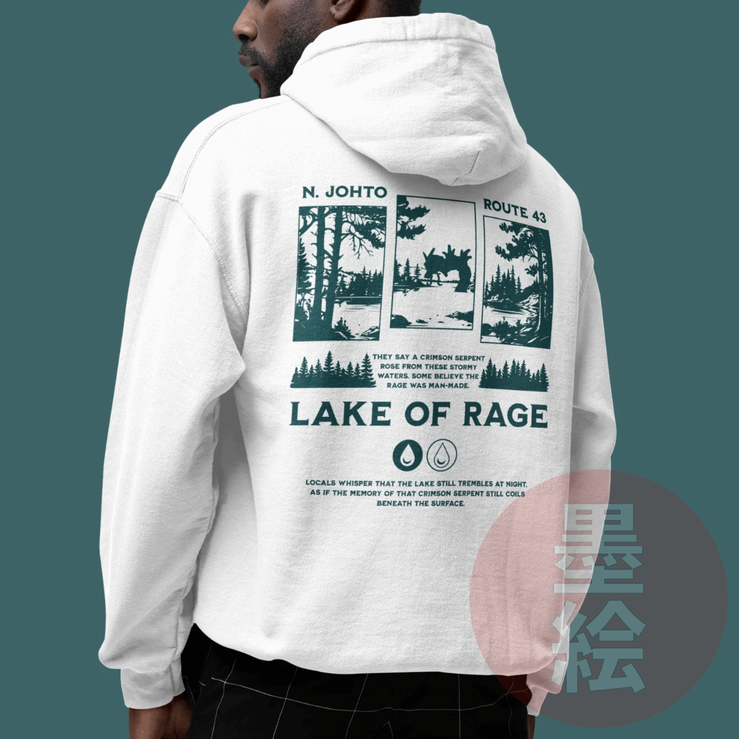 Lake of Rage Hoodie | Anime Inspired Streetwear Hoodie Sumie Streetwear